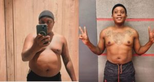 From 105kg to Shredded: Carpomore Stuns Fans with Incredible 23kg Transformation Carpomore Weight Loss. Carpomore Transformation. South African Celebrity Fitness. Carpomore before and after. Cassper Nyovest and Carpomore. 23kg weight loss. Celebrity body goals SA. Carpomore fitness journey. Mzansi fitness inspiration. Carpo 82kg.