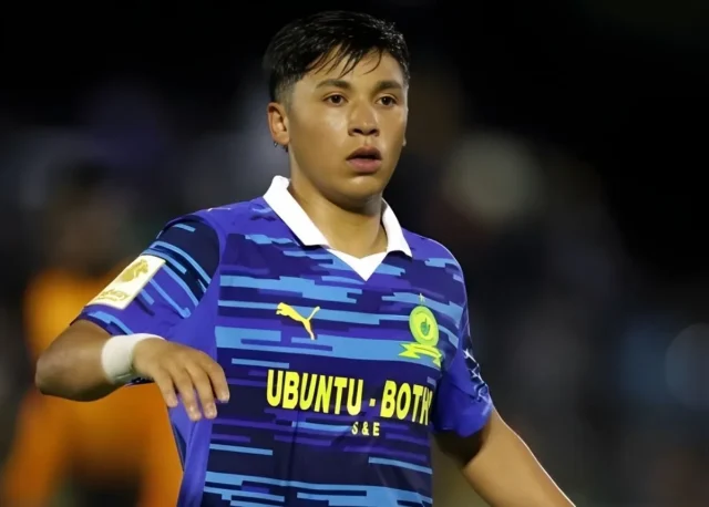 Marcelo Allende goal today, Betway Premiership log standings, Sundowns vs Pirates title race, Lebo Mothiba assist, Seshego Stadium results. Polokwane City vs Mamelodi Sundowns results 2026
