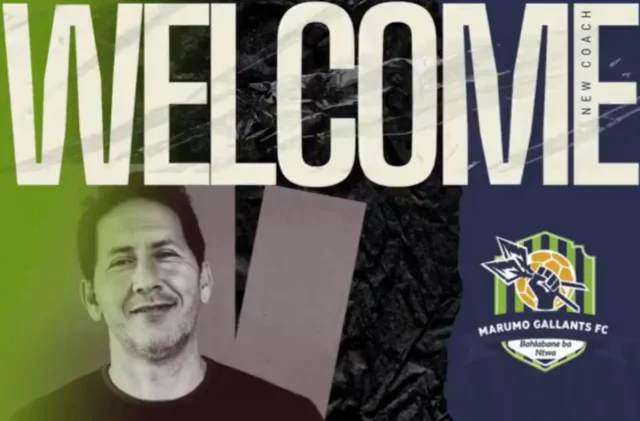 Jamil Benouahi Marumo Gallants coach. Marumo Gallants relegation battle. Betway Premiership news 2026. Magesi FC vs Marumo Gallants. SA football coaching appointments. Marumo Gallants FC survival.