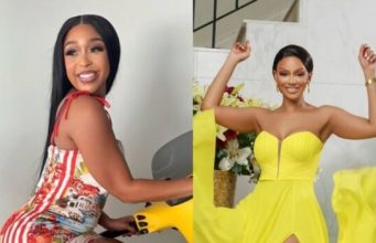 Minnie Dlamini Celebrates Mihlali Ndamase’s New Sandton Boutique Mihlali Ndamase new business. Minnie Dlamini supporting women. Sandton boutique opening. SA influencers 2026. celebrity friendship South Africa. Minnie Dlamini Mihlali Ndamase Sandton store