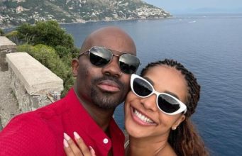 Liesl Laurie Teases “Street Bash” for 5th Anniversary Liesl Laurie Eldos. Dr Musa Mthombeni Vaal. SA celebrity couples. Liesl Laurie Instagram. 5th wedding anniversary ideas. Liesl Laurie Musa Mthombeni anniversary.