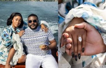 La Dolce Vita: Sithelo Shozi Says “Yes” During Romantic Italian Proposal Sithelo Shozi engagement. Kudzaishe James Magura fiancé. Sithelo Shozi Tiffany & Co ring. Italy celebrity proposal. Sithelo Shozi left handed caption.