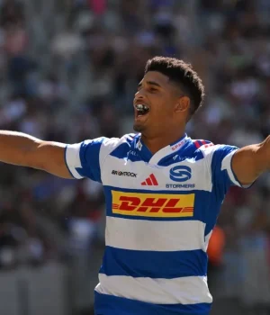 Sacha Returns to No. 10 as Stormers Unleash Springbok Firepower Against Connacht Scarra Ntubeni retirement. John Dobson. URC standings 2026. Chippie Solomon tribute. Springboks in Stormers team. DHL Stadium fixtures. Stormers vs Connacht Sacha Feinberg-Mngomezulu