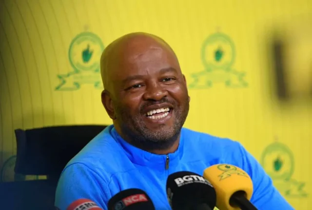 Manqoba Mngqithi Golden Arrows vs Orlando Pirates. Golden Arrows 5-0 loss. Mngqithi post-match reaction. Manqoba Mngqithi Kaizer Chiefs rumors. PSL results April 2026. Golden Arrows defensive issues.