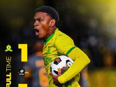 Sundowns and Chiefs Share the Spoils in High-Stakes Clash Mamelodi Sundowns vs Kaizer Chiefs results, Brayan Leon goal, Flavio da Silva goal, PSL match report, Loftus Versfeld, Betway Premiership standings.