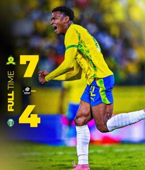 Sundowns Seven-Goal Spectacle Puts Pirates on the Ropes Mamelodi Sundowns vs Siwelele FC. Betway Premiership Standings 2025/26. Brayan León hat-trick. Orlando Pirates title race. PSL Match Results.