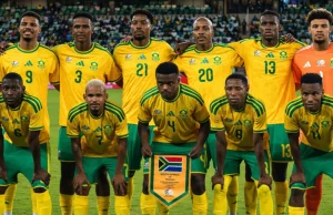 Bafana Bafana Drawn with Benni McCarthy’s Kenya in AFCON 2027 Qualifiers Bafana Bafana, AFCON 2027 qualifiers, Benni McCarthy Kenya, Hugo Broos, CAF draw Cairo, South African football news, Harambee Stars, East Africa AFCON. Bafana Bafana to Face Benni McCarthy's Kenya