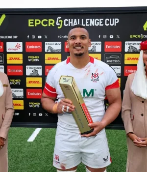 Why Juarno Augustus Is Primed for a Springbok Debut Juarno Augustus Ulster Man of the Match, Rassie Erasmus squad selection 2026, Springbok number 8 options, Jasper Wiese cover, South African rugby news. Juarno Augustus Springbok call-up