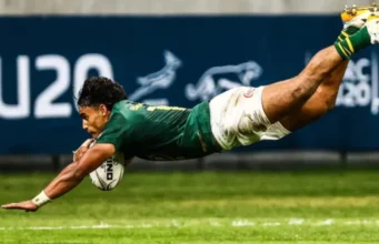 Junior Springboks Chase History Against New Zealand in Gqeberha Junior Springboks, New Zealand U20, U20 Rugby Championship, Gqeberha, Nelson Mandela Bay Stadium, Kevin Foote, Baby Blacks.