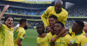 R100 Million Ultimate Showdown: Mamelodi Sundowns 90 Minutes From Continental Glory Mamelodi Sundowns vs AS FAR, CAF Champions League final second leg, Sundowns prize money, Ronwen Williams, Prince Moulay Abdellah Stadium, African football news. CAF Champions League Final: Mamelodi Sundowns vs AS FAR Date, Time & Prize Money