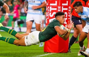 Three Rising Stars Ready to Lead the Springbok Attack Sacha Feinberg-Mngomezulu, Vusi Moyo, Rassie Erasmus 2031, Junior Springboks, Springboks vs England 2026. Springbok flyhalf succession