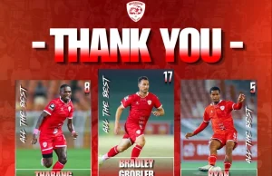 Babina Noko Clear-Out: Sekhukhune United Wave Goodbye to Monare, Coetzee, and Grobler Thabang Monare transfer news, Rivaldo Coetzee free agent, Bradley Grobler next club, Cedric Kaze Sekhukhune United, Betway Premiership squad updates. Mass Exodus: Sekhukhune United Release Monare and Rivaldo Coetzee. Sekhukhune United released players
