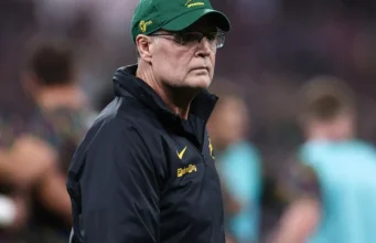 Rassie Erasmus Reveals England’s Saffa Import Was “Very Keen” to Become a Springbok Rassie Erasmus, Benhard Janse van Rensburg, Springboks vs England, SA Rugby transfer news, England Rugby selection, Nations Championship. Rassie Erasmus Reveals England's Benhard Janse van Rensburg Wanted to Play for Springboks