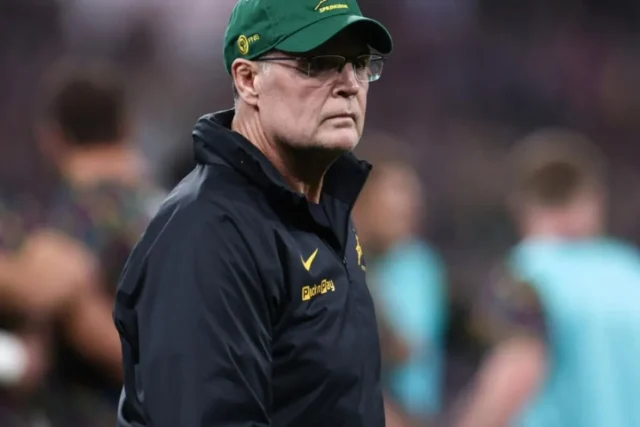 Rassie Erasmus, Benhard Janse van Rensburg, Springboks vs England, SA Rugby transfer news, England Rugby selection, Nations Championship. Rassie Erasmus Reveals England's Benhard Janse van Rensburg Wanted to Play for Springboks
