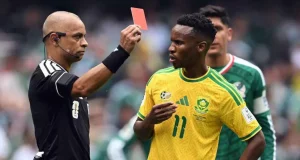Bafana Bafana’s World Cup Nightmare Compounds with Looming R1-Million FIFA Fine Bafana Bafana FIFA fines, Themba Zwane violent conduct VAR, Siphephelo Sithole suspension, FIFA Disciplinary Code 2026, South Africa vs Czech Republic Atlanta. Bafana Bafana Face Massive FIFA Fines After World Cup Red Cards