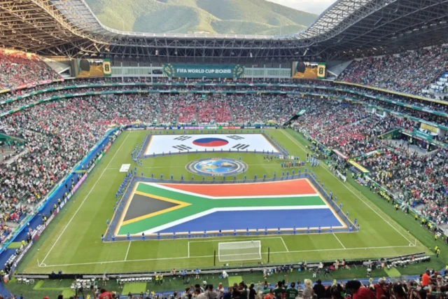 Thapelo Maseko goal South Korea, Hugo Broos press conference, South Africa vs Canada SoFi Stadium, FIFA World Cup 2026 knockouts, Betway Premiership players overseas. Bafana Bafana Beat South Korea to Book World Cup Last 32 Spot. Bafana Bafana World Cup Round of 32