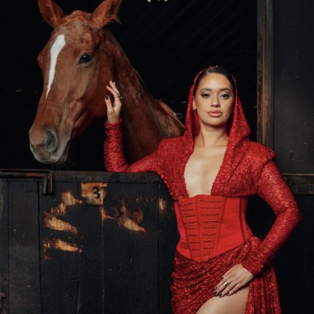 Johnnie Walker Blue Polo 2026 Inanda Club Sandton polo, Mihlali Ndamase red dress, Faith Nketsi fashion Instagram, Year of the Fire Horse theme, luxury celebrity events Johannesburg, Verdant Capital polo champions. Johnnie Walker Blue Polo 2026