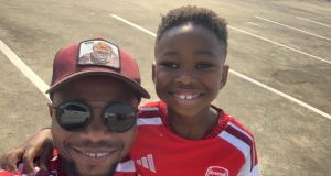 Proud Dad Era: Thomas Gumede Celebrates Son’s Epic Soccer Tournament Victory Thomas Gumede news, Tshiama Academy soccer, Zola Nombona child, South African celebrity parents, Mzansi celebrity news. Thomas Gumede Gushes Over Son’s Soccer Trophy & Sportsmanship. Thomas Gumede son