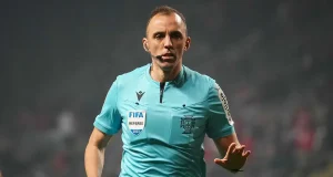 European Authority: UEFA Elite Referee João Pinheiro Handed Reins for Bafana Bafana’s Battle with Canada Bafana Bafana World Cup round of 32, Joao Pinheiro referee stats, FIFA World Cup officiating appointments, South Africa vs Canada kickoff time, SoFi Stadium Los Angeles soccer. UEFA Elite: Portuguese Referee João Pinheiro to Whistle Bafana vs Canada, South Africa vs Canada referee Joao Pinheiro