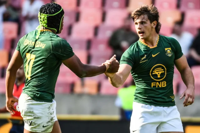Junior Springboks: 5 U20 Stars Who Can Impress Rassie Erasmus Junior Springboks squad, World Rugby U20 Championship 2026, Rassie Erasmus, Markus Muller, Siphosethu Mnebelele, South African rugby news, Next-gen Springboks. Junior Springboks: 5 U20 Stars Who Can Impress Rassie Erasmus.