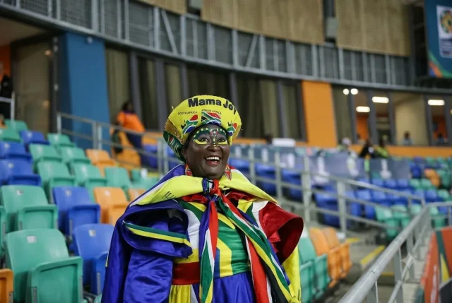 How did Mama Joy pay for World Cup 2026 Mama Joy World Cup 2026, Mama Joy Mexico City arrival, Gayton McKenzie superfans funding. Bafana Bafana vs Mexico fans, Joyce Chauke World Cup, South African superfans cost, SABC 1 World Cup live. How did Mama Joy pay for World Cup 2026, Gayton McKenzie department budget cuts sports, Bafana Bafana group stage fixtures schedule.