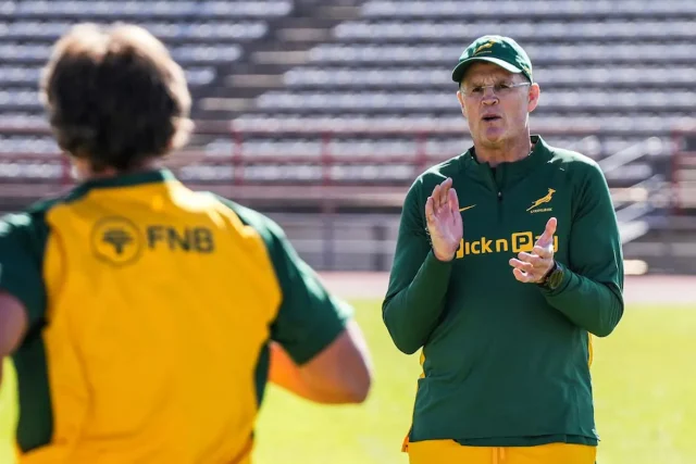 Springbok team vs Barbarians 2026 Rassie Erasmus team selection, Quan Horn flyhalf Springboks, Riley Norton debut lock, Siya Kolisi captain Gqeberha, SA A team vs Zimbabwe, South African rugby lineup news. Springbok team vs Barbarians 2026
