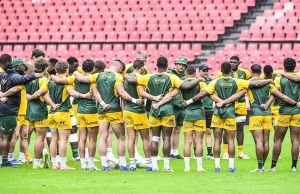 WATCH: Chills! Springboks in Full Voice as Rassie Names Experimental Matchday 23 for Barbarians Clash Quan Horn flyhalf Springboks, Rassie Erasmus team selection, Luan Giliomee SA A fullback, Springboks singing video training, Andre Esterhuizen Jesse Kriel midfield, SuperSport rugby broadcast times SA A. Springboks vs Barbarians 2026 line up