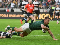 Rassie Goes Full Loaded: Veteran Heavyweights Unleashed for England Clash; Milestone 50 for Kolbe & Willemse Manie Libbok starting flyhalf England, Cheslin Kolbe 50th test cap, Springbok matchday 23 vs England, Cameron Hanekom return Springboks, Ellis Park rugby test lineups. springbok-team-lineup-named-to-face-england-2026. Springbok team to face England 2026. Confirmed Bok Lineup: Rassie Names Heavyweight Springbok Team vs England