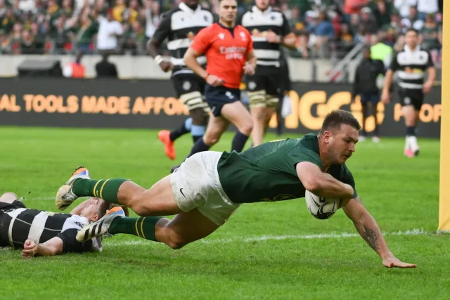 Manie Libbok starting flyhalf England, Cheslin Kolbe 50th test cap, Springbok matchday 23 vs England, Cameron Hanekom return Springboks, Ellis Park rugby test lineups. springbok-team-lineup-named-to-face-england-2026. Springbok team to face England 2026. Confirmed Bok Lineup: Rassie Names Heavyweight Springbok Team vs England