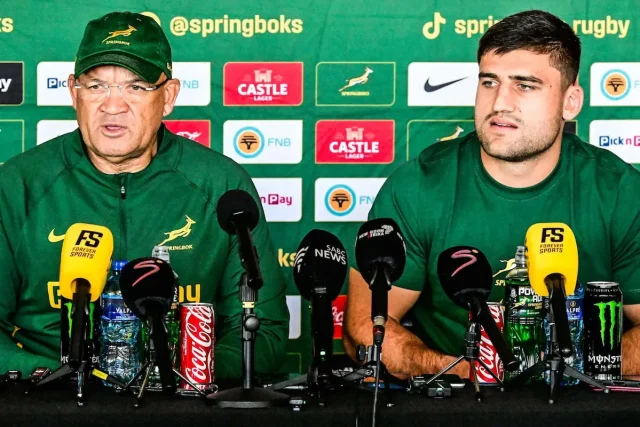 Paul de Villiers Springbok debut Rassie Erasmus team announcement, Springboks vs Barbarians 2026, Stormers loose forward, SA 'A' vs Zimbabwe rugby, Gqeberha rugby double header. Paul de Villiers Springbok debut