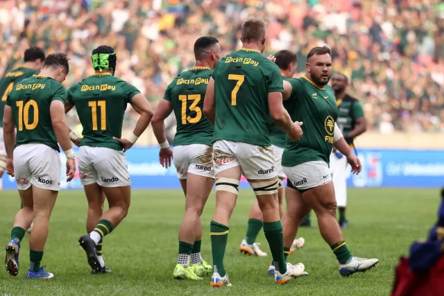 Rassie Erasmus, Faf de Klerk omitted, Nations Championship 2026, Siya Kolisi, Springboks vs England, SA Rugby squad rotation. Rassie Erasmus Confirms Imminent Springbok Squad Changes After England Test. Springbok squad changes
