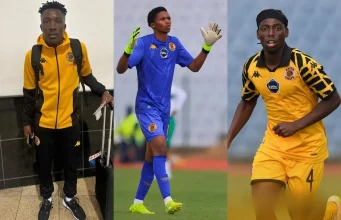 The Next Generation: Three Kaizer Chiefs Starlets Handed First-Team Chance Kaizer Chiefs academy, Kabelo Nkgwesa, Naphtali Mokoena, Pheko Phango, Fernando da Cruz, DStv Diski Challenge, Amakhosi youth. Kaizer Chiefs Youth Promotion: Three Academy Stars Join First-Team Training