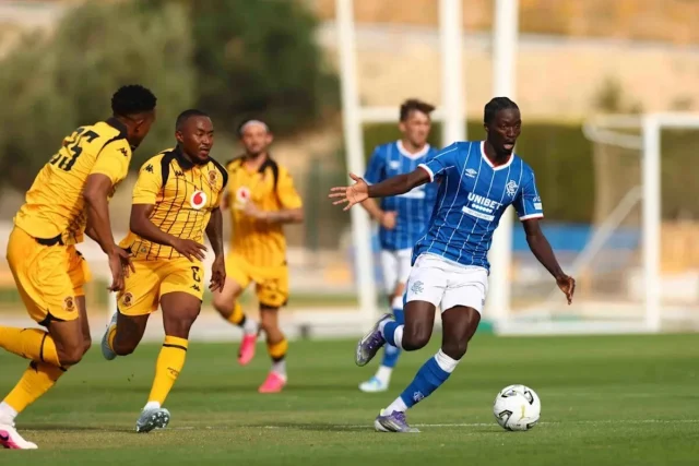 Spain Opener: New Striker Ighodaro Scores in Kaizer Chiefs Pre-Season Draw Kaizer Chiefs vs Rangers friendly Spain, Etiosa Ighodaro goal Kaizer Chiefs, Fernando Da Cruz first match coach, Kaizer Chiefs pre season tour fixtures 2026, Betway Premiership pre season news. Spain Opener: New Striker Ighodaro Scores in Kaizer Chiefs Pre-Season Draw