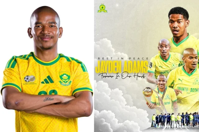 Jayden Adams father Juanito interview, Aqueelah Adendorf tribute Jayden Adams, Mamelodi Sundowns midfielder death update, Bafana Bafana player funeral details 2026, Cape Town Schotsche Kloof police inquest. "It Doesn't Get Easier" — Jayden Adams’ Father Speaks on Heartbreaking Loss. Juanito Adams, father of the late Bafana Bafana star Jayden Adams, has spoken out for the first time, sharing the family's deep struggle to process the loss.