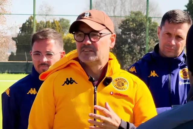 Fernando Da Cruz Reveals Kaizer Chiefs Vision & Spain Camp Update Fernando Da Cruz, Kaizer Chiefs coach, Amakhosi news, Fernando Da Cruz tactics, Kaizer Chiefs Spain pre-season. Dr Kaizer Motaung, Kaizer Chiefs Village, Kruger United vs Kaizer Chiefs, Betway Premiership 2026. Fernando Da Cruz Reveals Kaizer Chiefs Vision & Spain Camp Update
