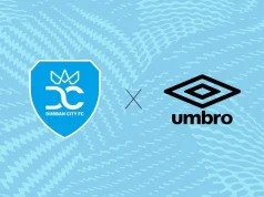 Durban City FC Unveil Major Three-Year Technical Partnership with Umbro Durban City FC Umbro, Durban City FC kit sponsor, Durban City FC news, Younus Kadodia. Nedbank Cup winners 2026, Khalil Ben Youssef, Betway Premiership KwaZulu-Natal, CAF Confederation Cup South Africa. Durban City FC Sign Three-Year Technical Partnership with Umbro
