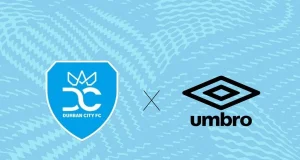 Durban City FC Unveil Major Three-Year Technical Partnership with Umbro Durban City FC Umbro, Durban City FC kit sponsor, Durban City FC news, Younus Kadodia. Nedbank Cup winners 2026, Khalil Ben Youssef, Betway Premiership KwaZulu-Natal, CAF Confederation Cup South Africa. Durban City FC Sign Three-Year Technical Partnership with Umbro