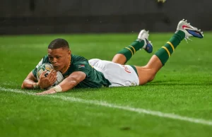 Blood-faced & Brilliant: Rating the Four Springbok Debutants Who Stunned Wales in Durban Springbok player ratings, Springboks debutants vs Wales, Jaco Williams debut. Carlu Sadie scrum, Vusi Moyo flyhalf, Ruben van Heerden tackles, Rassie Erasmus squad depth, South Africa vs Wales 2026