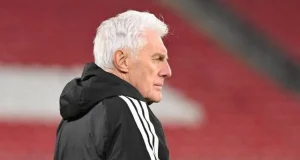 SAFA Confirms Departure of Bafana Bafana Head Coach Hugo Broos Hugo Broos exit, Bafana Bafana coach news, SAFA announcement, Pitso Mosimane Bafana, Hugo Broos retirement, South Africa national team. Hugo Broos Leaves Bafana Bafana | SAFA Official Announcement.