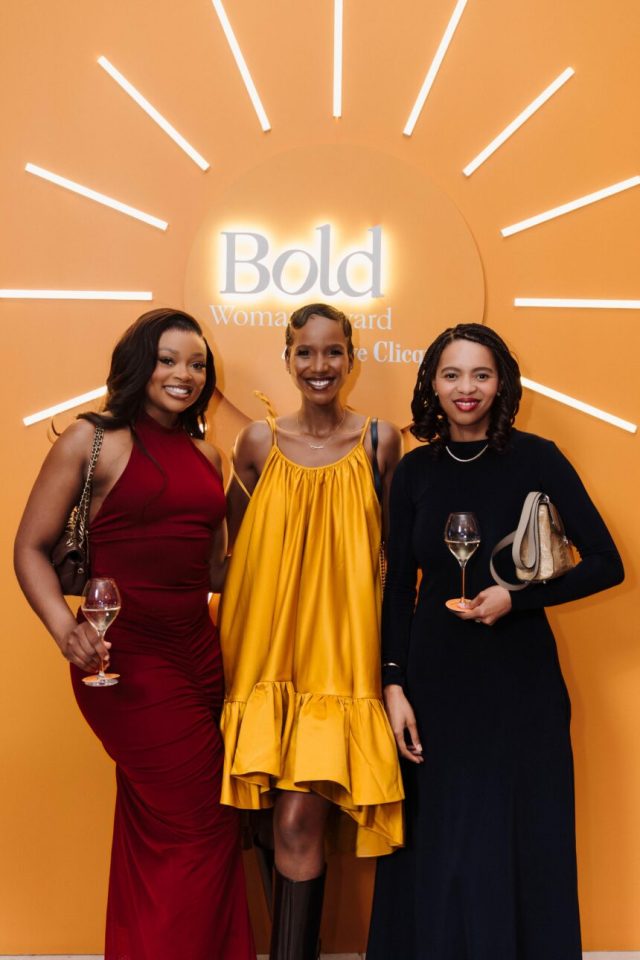 Madame Clicquot, Thomas Mulliez, South African female entrepreneurs, Bold Future Award, Joburg red carpet events. Veuve Clicquot Bold Woman Award 2026, Lindiwe Nkuna-Kgopa, Pretty Kubyane, Shudufhadzo Musida, Lebo Mashile, Four Seasons Westcliff Johannesburg.