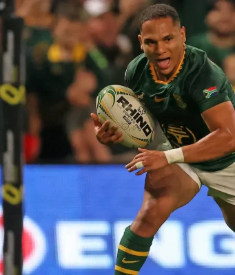 Rassie Erasmus Shakes Up Springbok Scrumhalf Hierarchy Ahead of All Blacks Series Springbok scrumhalves, Herschel Jantjies, Rassie Erasmus, Grant Williams, Cobus Reinach, Embrose Papier, Faf de Klerk. Springboks vs All Blacks 2026, Rugby's Greatest Rivalry, Springbok squad selection, Morné van den Berg, Ellis Park Test. Rassie Erasmus Makes Big Scrumhalf Decision: Jantjies In, Papier Released