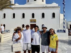 European Summer Magic: Basetsana Kumalo Shares Heartwarming Family Holiday Moments Basetsana Kumalo family holiday, Basetsana Kumalo European vacation, Santorini family cruise, South African celebrity travel. Basetsana Kumalo European Holiday: Photos & Family Vacation Details
