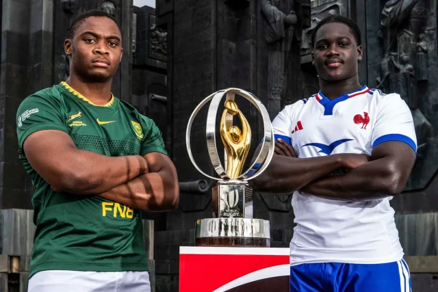 LIVE UPDATES: Junior Springboks v France — U20 World Championship Final Junior Springboks vs France live scoring, JWC final U20, Siphosethu Mnebelele. SA U20 rugby team, Junior Boks lineup, U20 World Championship final, Kevin Foote coach, live rugby updates South Africa