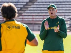Immortalized: Rassie Erasmus Stands Alone as the Most Capped Coach in Springbok History Rassie Erasmus coaching record, Springboks vs Scotland Loftus Versfeld, greatest Springbok coach of all time, SA Rugby milestones 2026, Jake White coaching stats. All-Time Great: Rassie Erasmus Breaks Springbok Coaching Record This Saturday