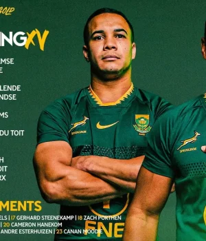 Battle Lines Drawn: Teams, Match Info, and Milestones for Springboks vs. England at Ellis Park Springboks vs England team sheet, Springboks kick off time, Ellis Park rugby, Cheslin Kolbe 50th cap, Rassie Erasmus line up. Springboks vs England: Kick-Off Time, Lineups, Referee & Match Guide