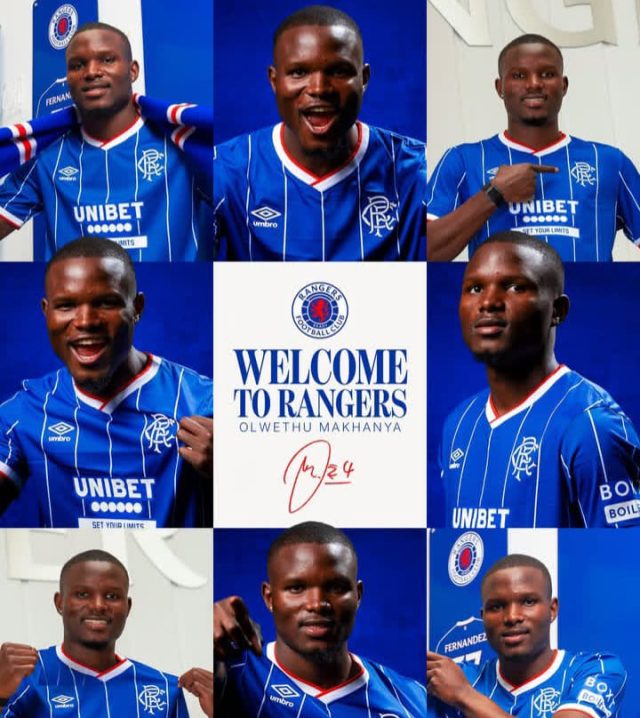 Olwethu Makhanya Rangers transfer Olwethu Makhanya R75m, Bafana Bafana defender Rangers, Philadelphia Union to Rangers, South African players abroad 2026, Stellenbosch FC export. Olwethu Makhanya Rangers transfer