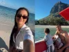 Springbok Star Handré Pollard and Wife Marise Enjoy Island Vacation with Their Two Children Handré Pollard, Marise Pollard, Springboks family, Handre Pollard Mauritius. Handré Pollard children, Rachel Kolisi, Springbok wives, local celeb vacations
