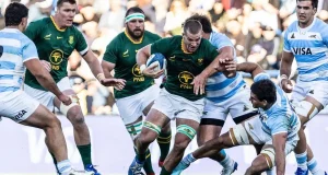 Rassie Erasmus Praises Cameron Hanekom After Argentina Heroics — But Warns Against Hype Cameron Hanekom. Cameron Hanekom Springboks. Rassie Erasmus. Springboks. Springboks vs Argentina. South Africa vs Argentina rugby. Springboks latest news. Cameron Hanekom try. Jasper Wiese. Springboks No. 8. Springboks team selection. Springboks rugby. South African rugby. Argentina Pumas. Los Pumas. Springboks 2026. Rugby Championship. Springboks squad depth. Springboks 2027 Rugby World Cup