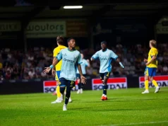 Relebohile Mofokeng Scores on Belgian Pro League Debut as Union Saint-Gilloise Cruise to Victory Relebohile Mofokeng. Relebohile Mofokeng goal. Mofokeng's first league goal. Mofokeng Union Saint-Gilloise. Rele Mofokeng. Royale Union Saint-Gilloise. Union Saint-Gilloise vs Westerlo. Westerlo 1-5 Union Saint-Gilloise. Mofokeng Belgian Pro League. Bafana Bafana. South Africans abroad. South African footballers in Europe. Mofokeng latest news. Orlando Pirates. Belgian Pro League 2026/27. Mofokeng debut. South African football news