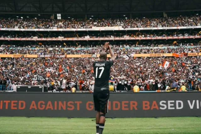 Evidence Makgopa. Evidence Makgopa injury. Orlando Pirates injury news. Orlando Pirates. Orlando Pirates striker. Makgopa latest news. Bafana Bafana. Hugo Broos. Bafana Bafana injury news. Orlando Pirates news. Betway Premiership. 2026 AFCON qualifiers. South Africa football. Pirates transfer news. Evidence Makgopa injury
